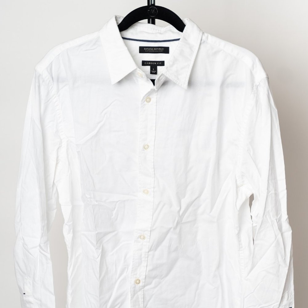 Banana Republic Camden Fit Dress/Button Down Shirt